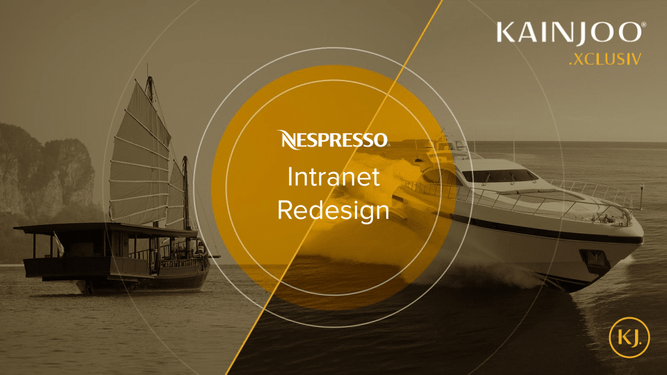 nespresso intranet redesign